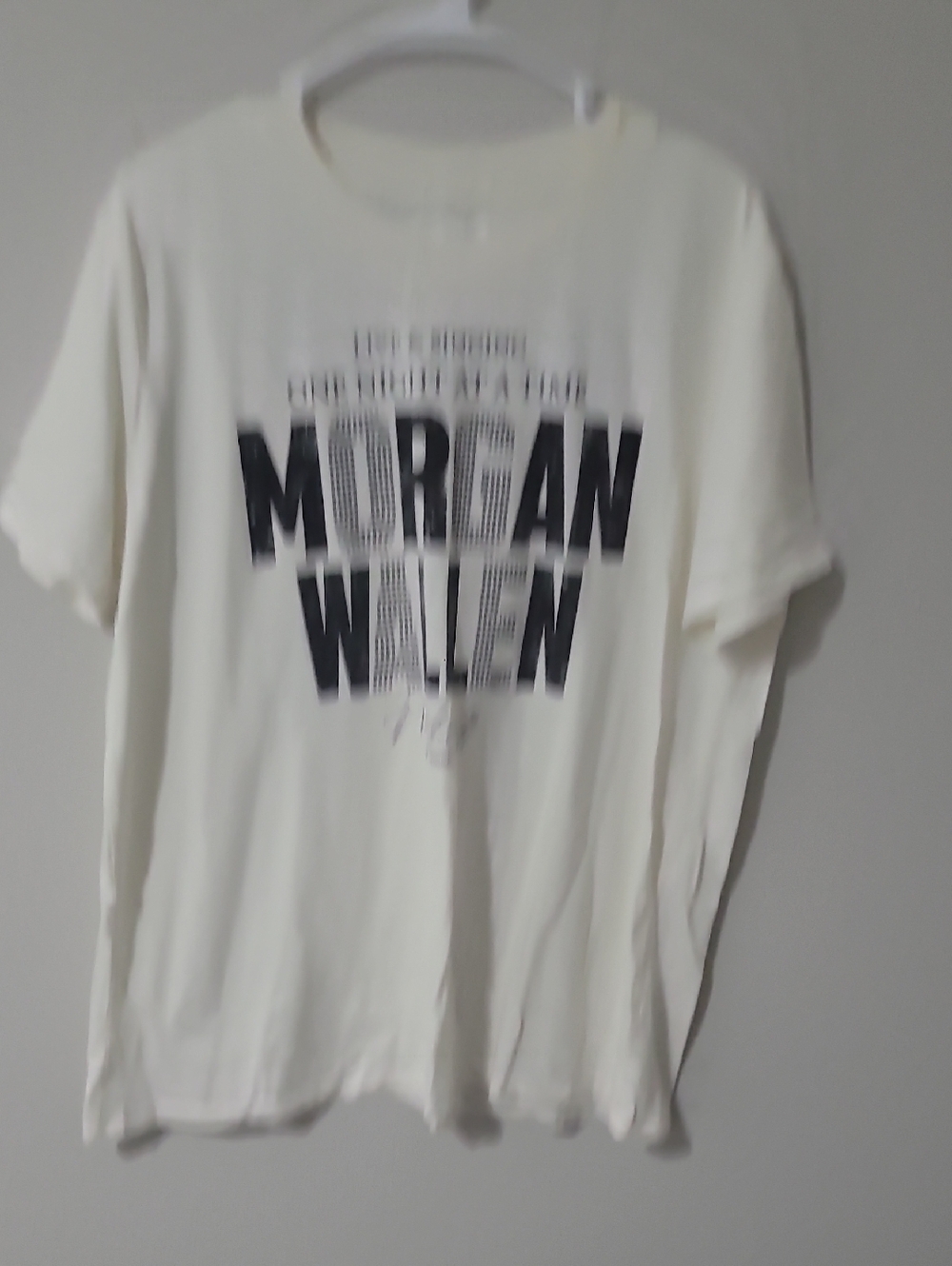 Maurices Cream Short-Sleeve Graphic Tee with Black Print